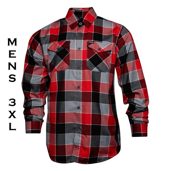DIXXON FLANNEL - COUPE DE VILLE Flannel Shirt - Men's 3XL - Picture 1 of 12